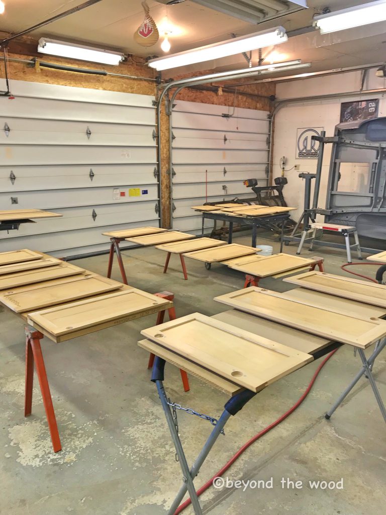 painting cabinets
