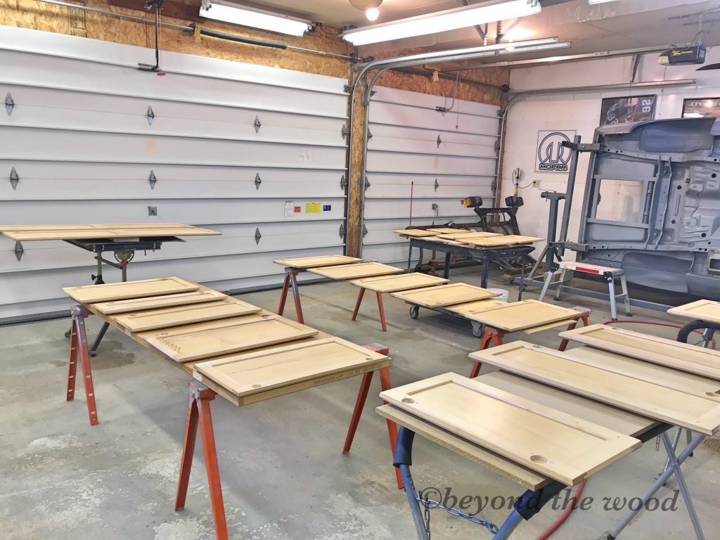 painting cabinets