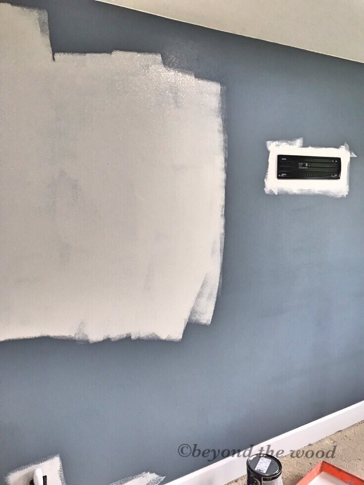first coat of paint