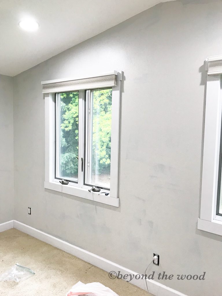 one coat of paint