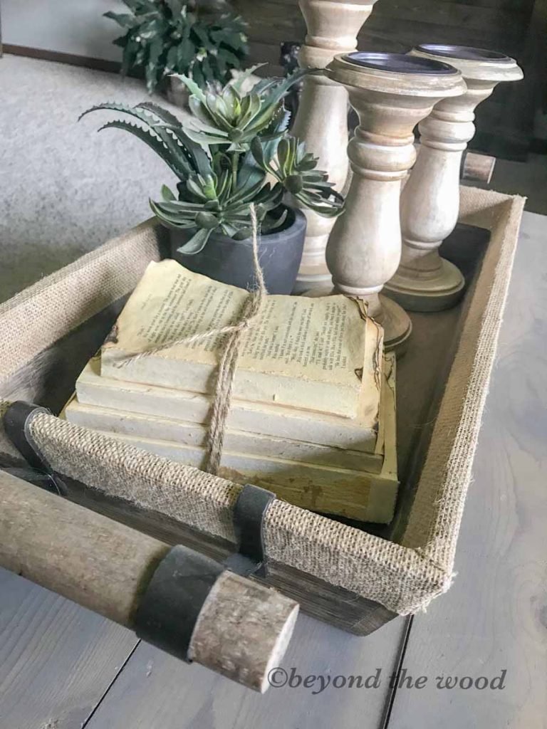 Beyond the Wood DIY Vintage Books