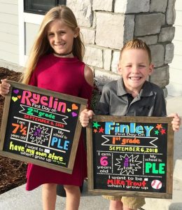 Beyond the Wood Back to School boards