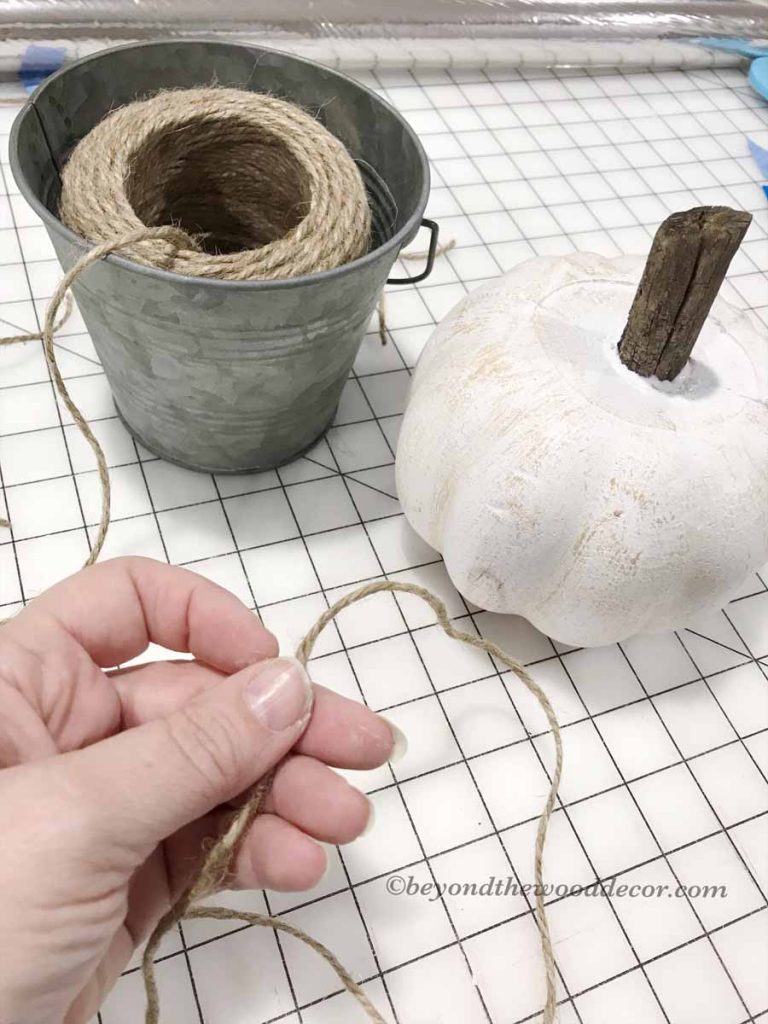 Beyond the Wood DIY pumpkins