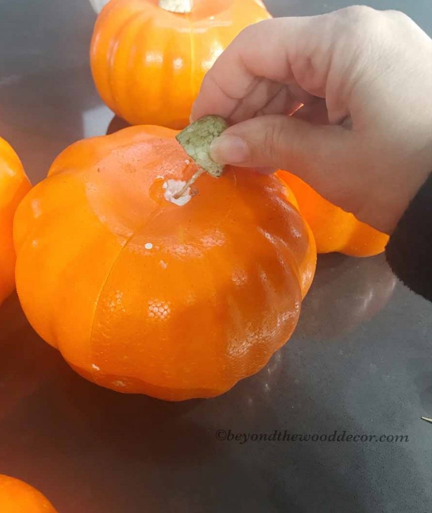 Beyond thew Wood DIY Pumpkins