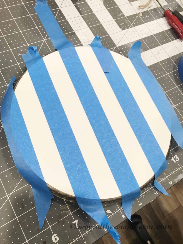 Beyond the Wood DIY buffalo check stand