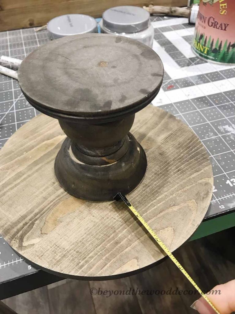 Beyond the Wood DIY buffalo check stand
