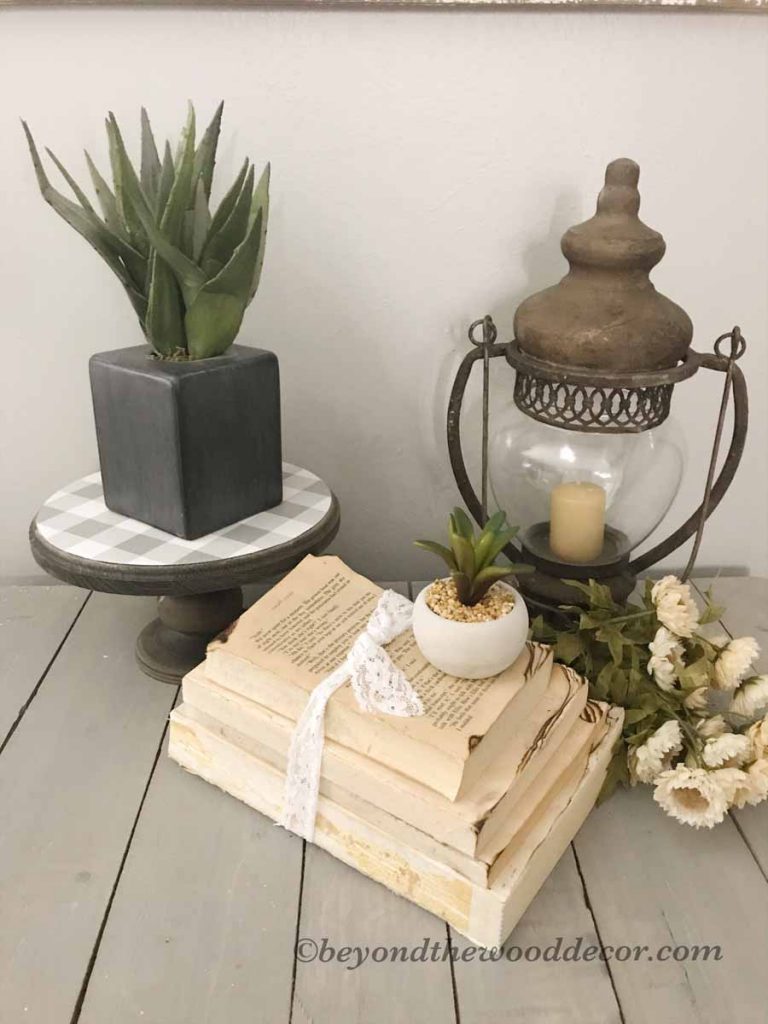 Beyond the Wood DIY buffalo check stand