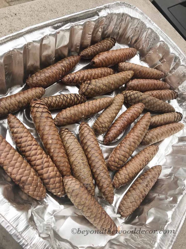 Beyond the Wood Decorating with Pine Cones