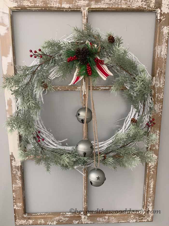 Beyond the Wood DIY Christmas Wreath 