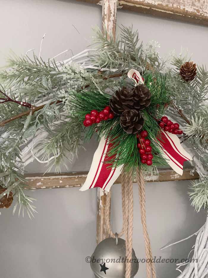 Beyond the Wood DIY Christmas Wreath 