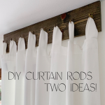 DIY Curtain Rods
